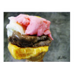 Delicious Turkish Ice Cream Food Poster