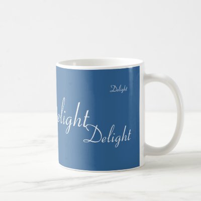 Delight Mug by PurpleBucket