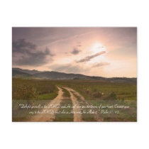 "Delight yourself..." - Postcard