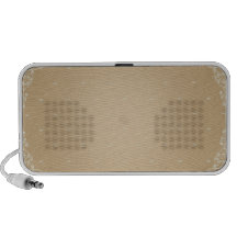 Delightful brown design speaker