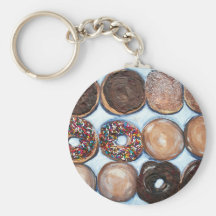 Delightful Donuts Key Chains
