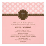 Delightful Dots Baptism/Christening Invitation invitations