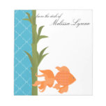 Delightful Goldfish Memo Pad
