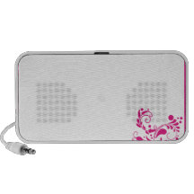 Delightful pink blossom wedding gift portable speaker