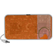 Delightful reddish texture special gift PC speakers