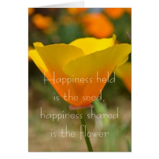 Delightful Spring- Happiness Held card