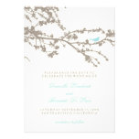Delightful Tree Top Bird Save The Date Invitations