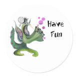 Delightfully Eclectic Magical Jester Stickers