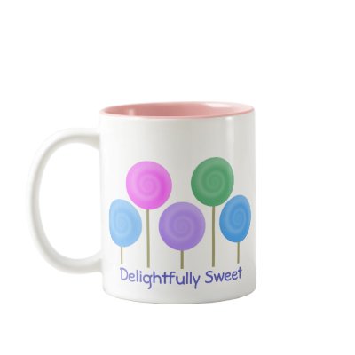 Delightfully Sweet Collection Coffee Mugs by SayItNow