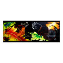 Delights of Eden: Fire and Bliss - Print II Pastel by haitianart Delights of Eden: Fire and Bliss - Print II Pastel