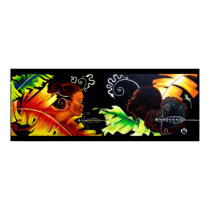 Delights of Eden: Fire and Bliss - Print II Pastel