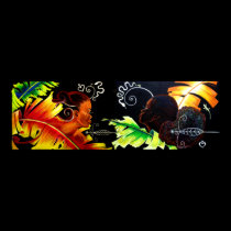 Delights of Eden: Fire and Bliss - Print II Pastel