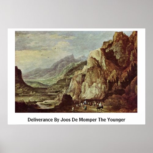 Deliverance By Joos De Momper The Younger Print