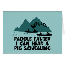 Deliverance,squeal little piggy parody greeting cards