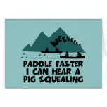 Deliverance,squeal little piggy parody greeting cards