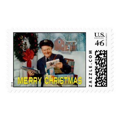 'Delivering Christmas Joy' Stamp