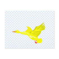 Delly Duck Postcard