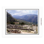 Delphi Archaeological Site Post Card