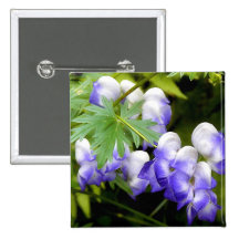 Delphinium Square Pin