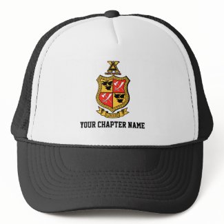 Delta Chi Coat of Arms hat