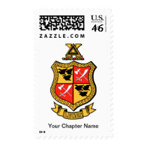 Delta Chi Coat of Arms Stamps