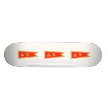 Delta Chi Flag skateboards