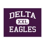 Delta - Eagles - High School - Muncie Indiana postcards