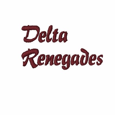 Delta Men's White Polo by DeltaRenegades