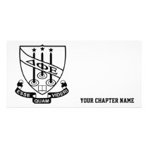 Delta Phi Epsilon Shield Photo Card