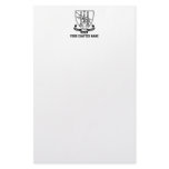 Delta Phi Epsilon Shield Custom Stationery
