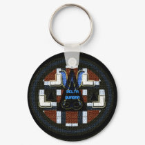 Delta Quadra Socionics-inspired keychain by Linandara Delta Quadra Socionics-inspired keychain