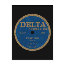 Delta Records label Postcards