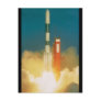 Delta Rocket Take-Off Post Card