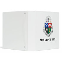 Delta Tau Delta Coat of Arms Vinyl Binders
