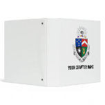 Delta Tau Delta Coat of Arms Vinyl Binders