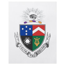 Delta Tau Delta Coat of Arms Personalized Flyer