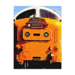 Deltic British Diesel Train (2) Post Card