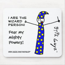 Delusional Wizard Mouse Pad