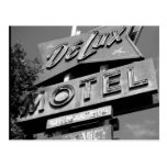 Delux Motel Postcard postcards