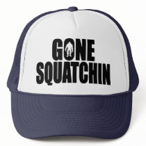 Deluxe Bobo GONE SQUATCHIN Hat - Finding Bigfoot