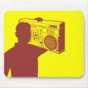 Deluxe Boom Box Mousepad by DeluxeWear Deluxe Boom Box Mousepad