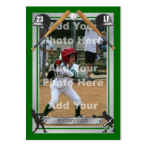 Deluxe Custom Baseball Card business cards