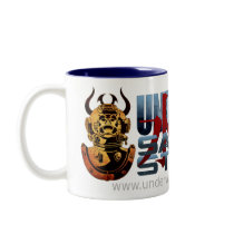 Deluxe Large Underwater Samurai Coffee Mug