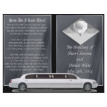 Deluxe Wedding Program (Bi-fold Design) flyers