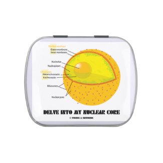 Delve Into My Nuclear Core (Cell Nucleus Attitude) Jelly Belly Tins