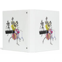 Dem bones band 3 ring binders