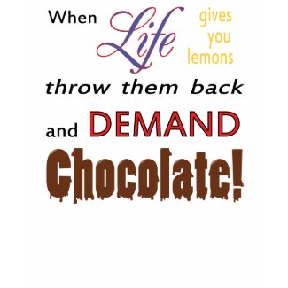 Demand Chocolate t-shirt