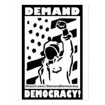 Demand Democracy Post Cards