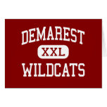 Demarest - Wildcats - Middle - Demarest New Jersey Greeting Card