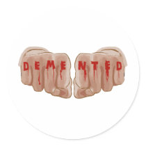 Demented stickers